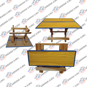 16 Meja Lipat Tengah Polos